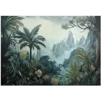 WALLARENA FOTOTAPETE Dschungel Landschaft Tapete Wohnzimmer Schlafzimmer 250x175