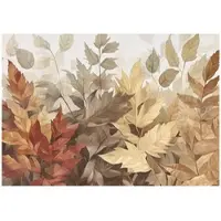 WALLARENA FOTOTAPETE Blätter Boho Natur Wohnzimmer Vlies Tapete 300x210