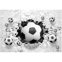 WALLARENA FOTOTAPETE Fußball Kinderzimmer Vliestapete Tapete 200x140
