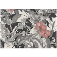 WALLARENA FOTOTAPETE Blumen Blätter Vintage Wohnzimmer Vlies Tapete 150x105