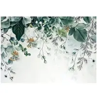 WALLARENA Fototapete Blätter in Grün | Gr.: 200 x 140 cm