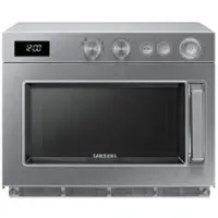 Samsung Mikrowelle mit Edelstahl-Rahmen und Garraum. Abmessungen mm 464x557x368(h). Modell MJ6051AT