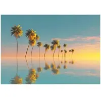 WALLARENA FOTOTAPETE 3D Effekt Strand Meer Karibik Wohnzimmer 200x140