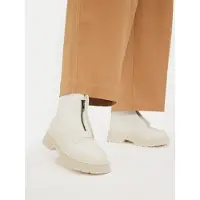 United Colors of Benetton Schnürstiefeletten 8H6DDD038 Écru 40