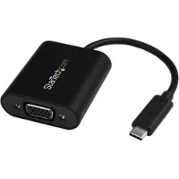 StarTech.com .com USB-C auf VGA Adapter - mit Präsentations Mode Switch - 1920x1200, USB Typ-C, VGA-Ausgang (D-Sub), 2048 x 1280 Pixel