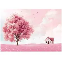 WALLARENA FOTOTAPETE Kinderzimmer Mädchen Baum 200x140