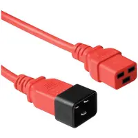 Microconnect Red power cable C20-F to