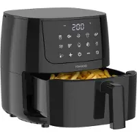 Tomado TAF2002B – Mini-Heißluftfritteuse – 2 Liter – Digitalanzeige – PFAS-frei