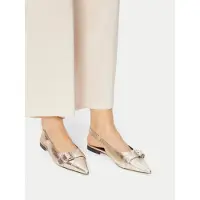 Badura Ballerinas HIBISCUS-LT593-911 Goldfarben 37