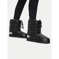 Moschino Heart Quilted Snow Booties Black Größe: 35-36 | Flip-Flops Outlet | Damen | Weiß