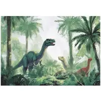 WALLARENA FOTOTAPETE Kinderzimmer Junge Dinosaurier Vlies Tapete 150x105