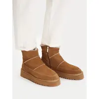 Tamaris Braune Damen Knöchelhohe Winterstiefel