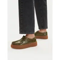 Clarks Halbschuhe Torhill Bee 26186668 Grün 39.5