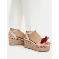 Liu Jo Espadrilles Bali 02 SA6085 T6948 Creme