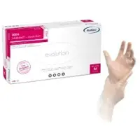 MaiMed - evolution white Einmalhandschuhe 76279 , 1 Karton = 10 Packungen, Größe L