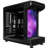 Cooler Master MasterFrame 360 Stage Mirror - Mid tower - ATX - Seitenteil mit Fenster (gehärtetes Glas)