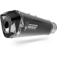 MIVV 1x1 Delta Race Black Aprilia Rs 125/tuono 125 2025-26 Homologiertes Vollliniensystem