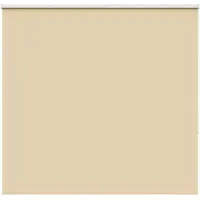 vidaXL Verdunkelungsrollo Beige 145x175 cm Stoffbreite 141,6 cm