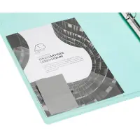 Eichner Präsentationsringbuch 4-Ringe grün-transparent 2,5 cm DIN A4