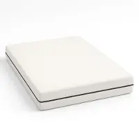 11.11 SRLS The White Stone Matratze 140x190 cm aus Hypoallergenem Schaum | Höhe 18 cm | Orthopädisch und Hypoallergen | Milben- und Antibakterieller Bezug