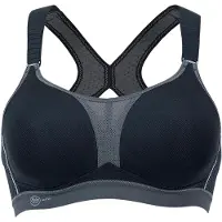 Anita Active Sport BH DynamiX Star | Grösse: 75D | Farbe: Schwarz/Grau