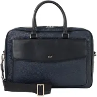 Braun Büffel BEN Businesstasche navy/black