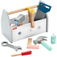 Top 1 Toys Holz-Werkzeugkasten