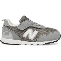 New Balance Unisex für Kinder. NW515V1 Sneaker 515 New-B Schiefergrau (24), Wohnung, Schnürsenkel, Lässig, Sportlich, Masche, Kinderbekleidu