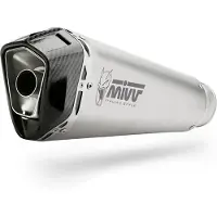 MIVV 1x1 Delta Race St Steel Aprilia Tuono 125/tuono 125 2025-26 Homologiertes Vollliniensystem