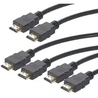 Auviso 3er-Set High-Speed-HDMI-2.0a-Kabel für 4K, 3D und Full HD, HEC, 3 m