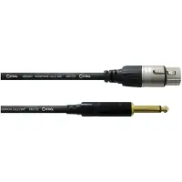 Cordial CCM 10 FP Schwarz 10 m