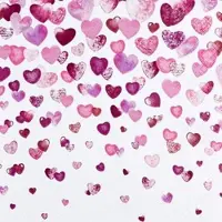 Home Fashion , Lovely Hearts, Lunch-Servietten aufgefaltetes Maß 33 cm x 33 cm, im Viertelfalz, 20 Stück pro Pack, 12 Pack pro Karton