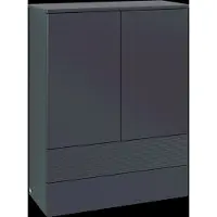 Villeroy & Boch Antao Highboard L47, Midnight Blue Matt Lacquer