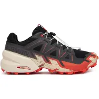 Salomon - Traillaufschuhe &ndash; Herren &ndash; Speedcross 6 - Speedcross 6 Black/Fird/Almilk für Herren - Größe 41 1/3 - Grau