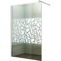 FA-Bausysteme Walk-In Glas Dusche Scherben 160 cm
