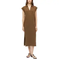 s.Oliver Tunikakleid Ohne Taschen Sommerkleid mit V-Ausschnitt