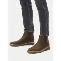 Clarks Shoes Clarkdale Easy 26173532 7, Stiefeletten, Chelsea Boots in Braun für Herren, Größe 40