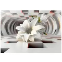 WALLARENA FOTOTAPETE Blumen 3D Effekt Vlies Tapete Wohnzimmer Schlafzimmer 350x250