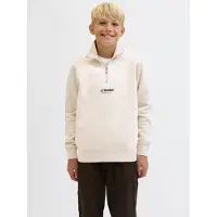 Jack & Jones Gedruckt Sweatshirt Mit Halbem Reißverschluss Boys