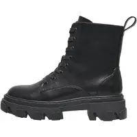 ONLY Damen Stiefelette und Stiefel, Modell 15367244, Farbe: Schwarz