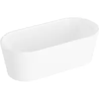 Vitra 65372006000 Badewanne Geo freistehend oval