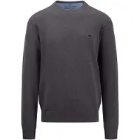 FYNCH-HATTON Strickpullover "Langarmpullover" mit Logostickerei