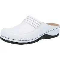 Berkemann Victoria Clogs Hochwertiges Leder innen und außen, Weiche Lederdecksohle, Flexible Passform durch Gummizug