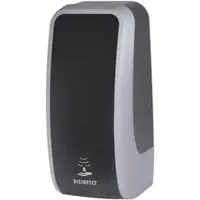 JM Metzger Cosmos Sensor-Schaumseifenspender 1000 ml schwarz-silber-beschichtet