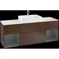 Villeroy & Boch V&B Waschtischunterschrank FINION 1600x603x501 Abdpl wh Reg anth ma/Wln Ve