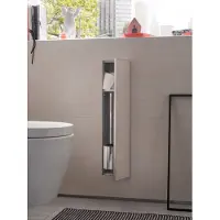 Emco asis plus WC-Modul - Unterputzmodell 15,4 x 65,8 cm, Türanschlag rechts