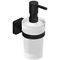 Kludi VELA S Glas-Seifenspender 2597639 mattschwarz