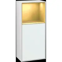 Villeroy & Boch V&B Seitenschrank FINION 418x936x270mm Ans r Regal go ma glos. wh