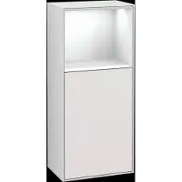 Villeroy & Boch V&B Seitenschrank FINION 418x936x270mm Ans L Regal glos. wh wh ma