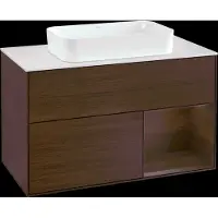 Villeroy & Boch V&B Waschtischunterschrank FINION 1000x603x501 Abdpl wh Reg Wln Ve/Wln Ve